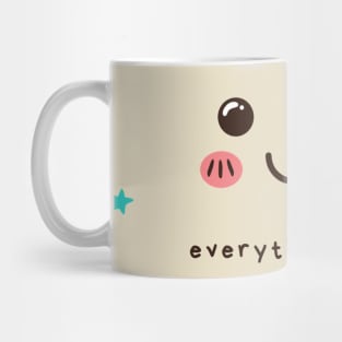 Cute Kawaii face Mug